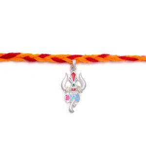 Silver Shiva Rakhi