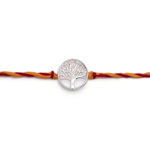 Silver Tree Of Life Rakhi